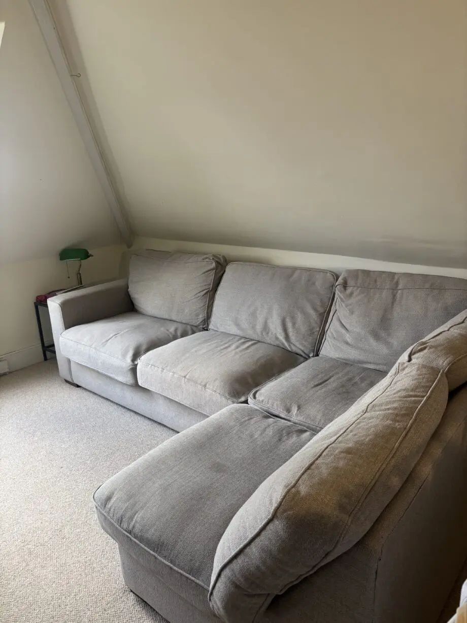 Grey Corner Sofa RHS