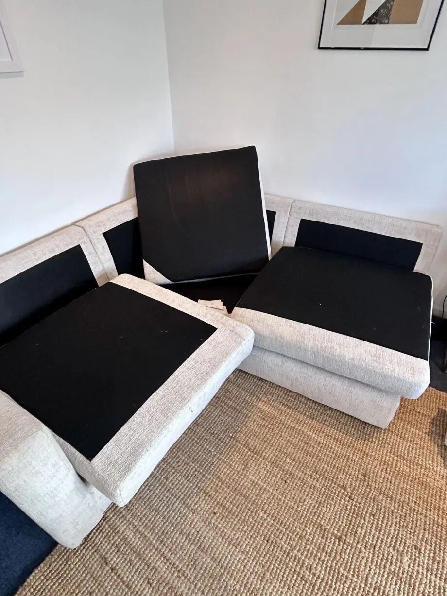 Oak Furniture Land Malvern modular 3 seater left hand corner sofa