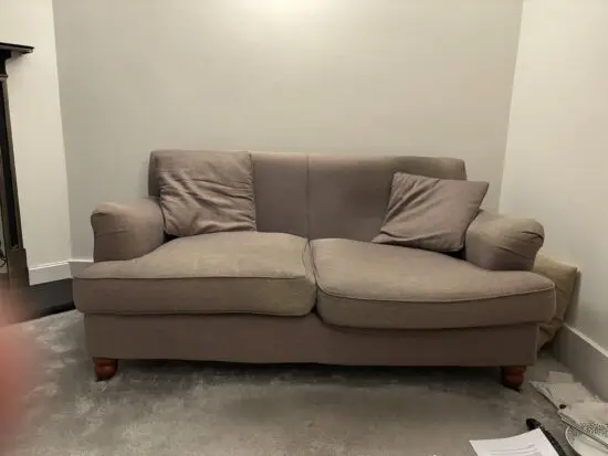 Made - Orson 2 Seater Sofa in Graphite Grey