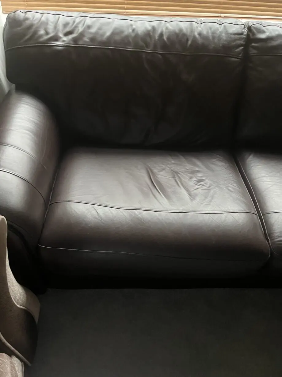 Classic Brown leather sofa