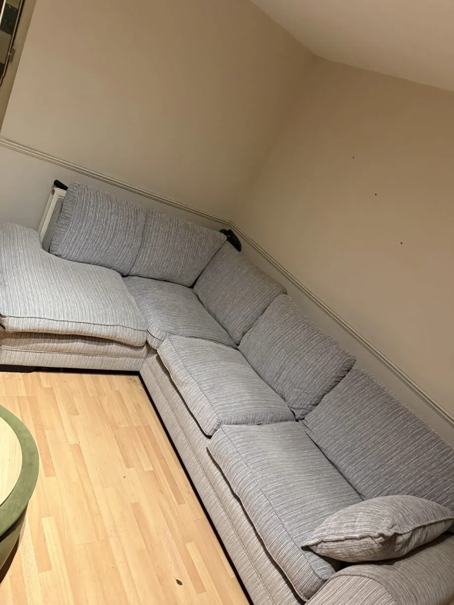 Dfs grey Brayton corner sofa