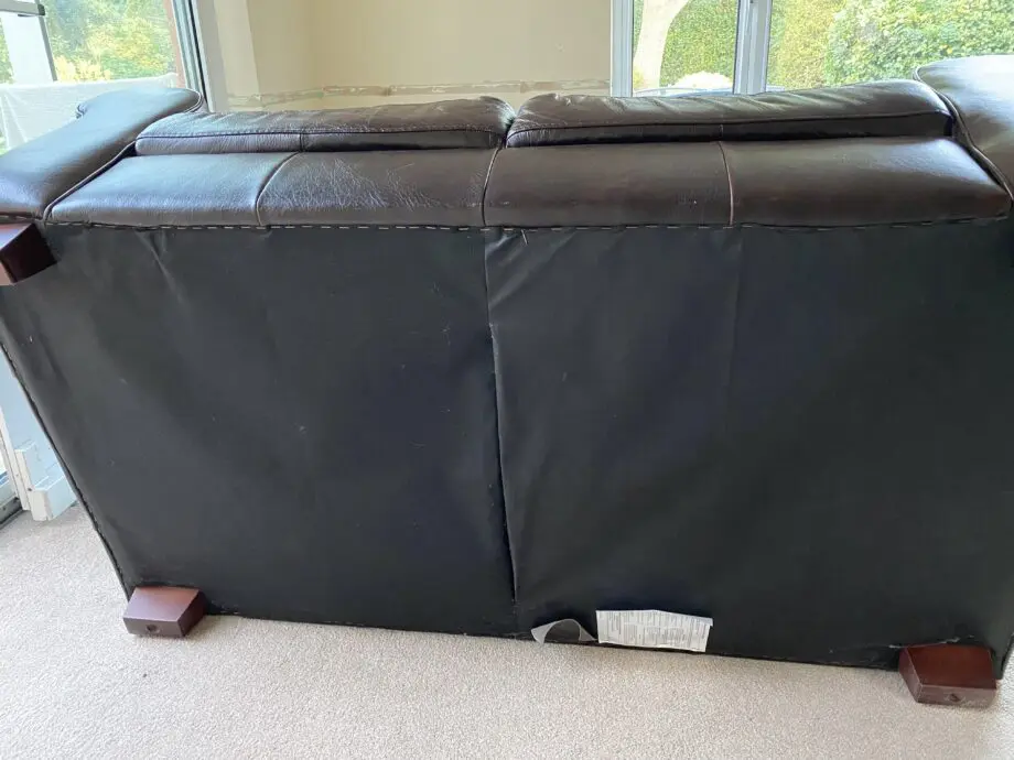 Salisbury 2 seater leather sofa chocolate brown