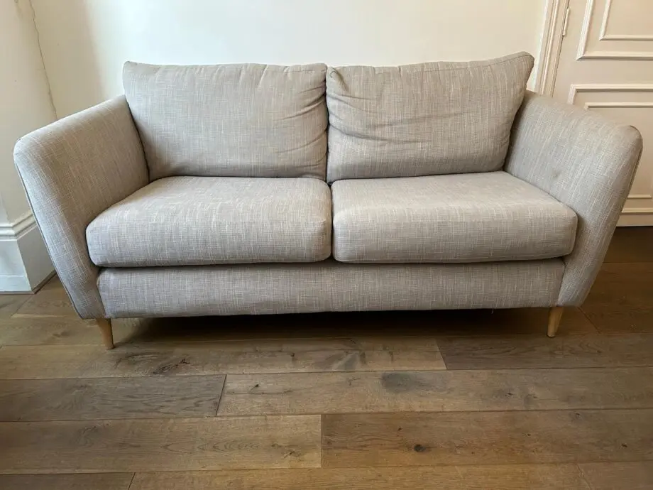 M&S grey Frida 2-seater sofa