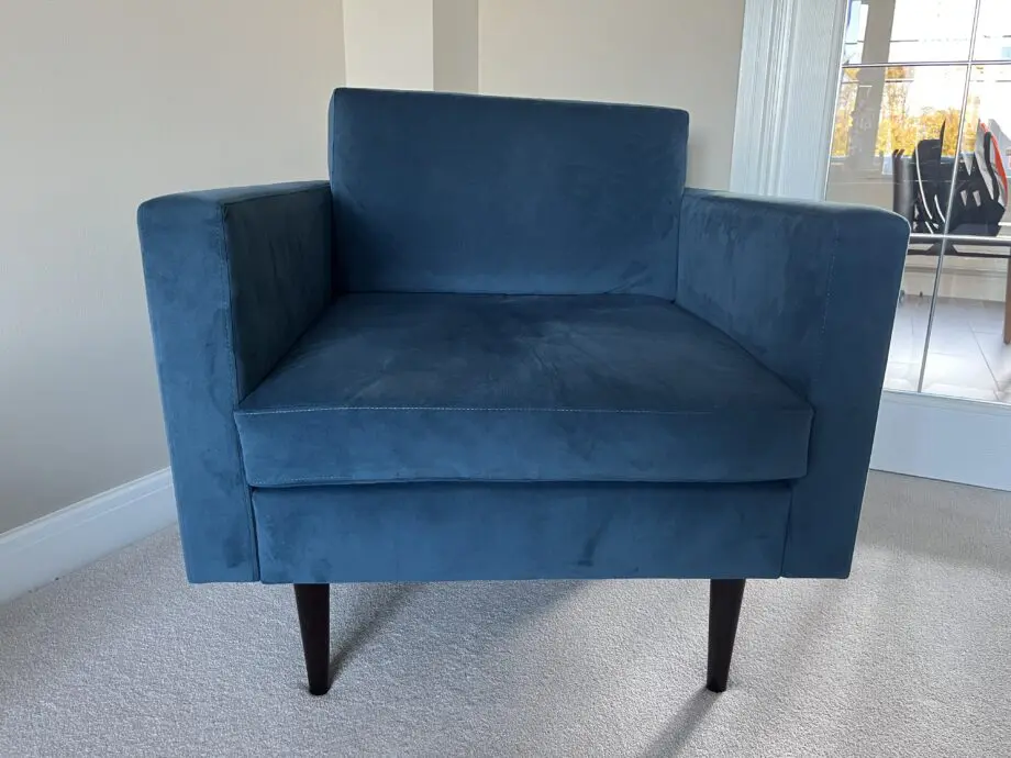 swyft model 02 teal 3 seater sofa & armchair