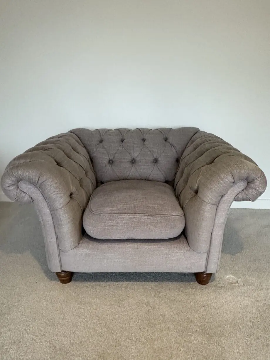Sofa-Sofa 3 seater sofa & chair