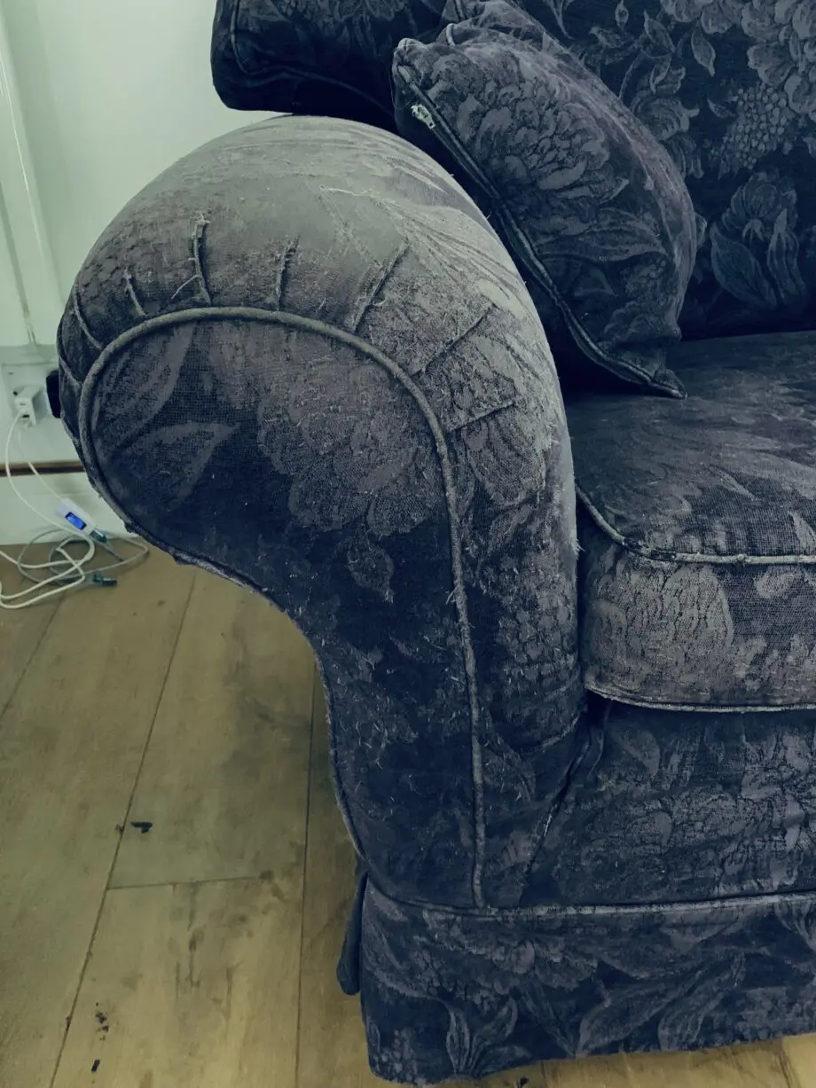 Multiyork 3 piece suite Navy Blue 4 seater 2/3 seater and Armchairblue