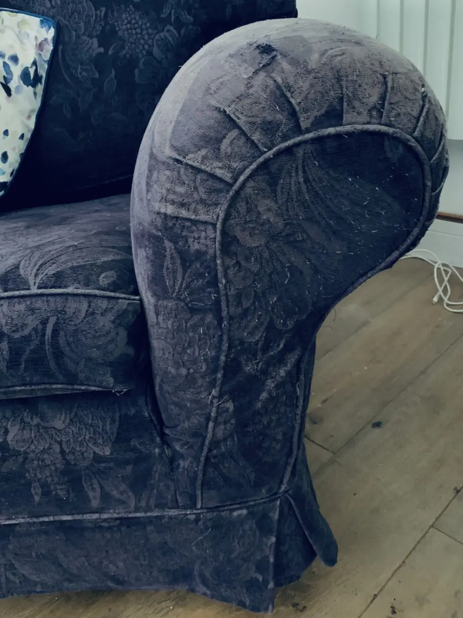 Multiyork 3 piece suite Navy Blue 4 seater 2/3 seater and Armchairblue