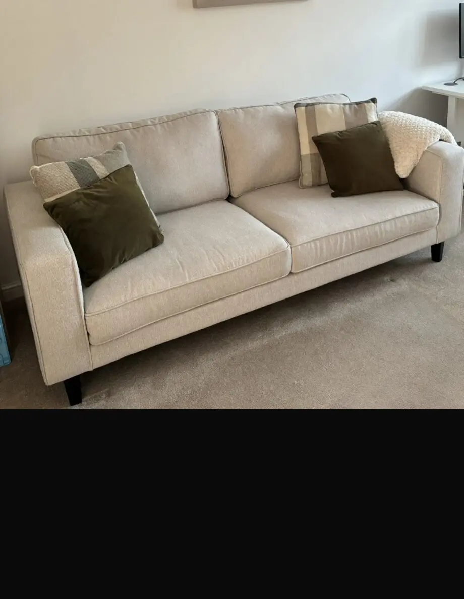 Dusk Soho 3 Seater - Natural