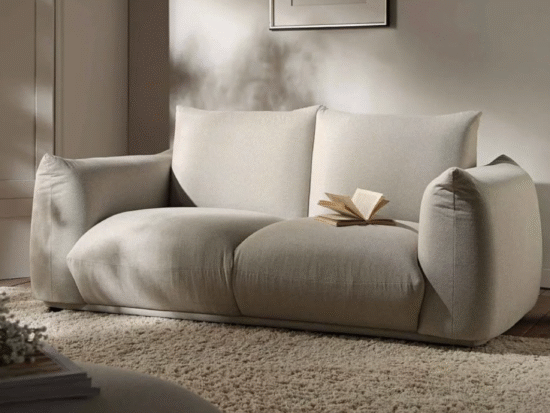 DAALS 2 seater woven beige