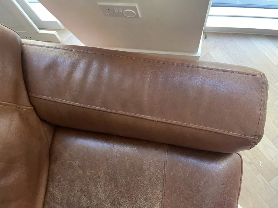 Sofology 2 Seater Real Leather Sofa