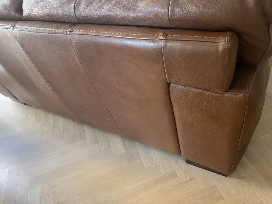 Sofology 2 Seater Real Leather Sofa