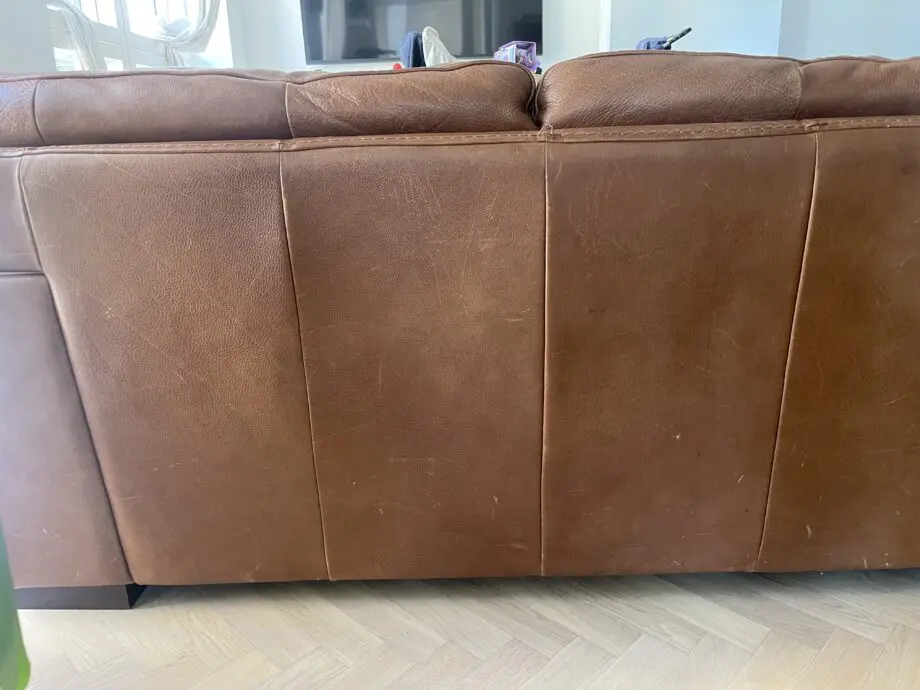 Sofology 2 Seater Real Leather Sofa