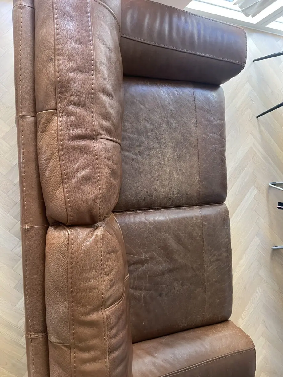 Sofology 2 Seater Real Leather Sofa