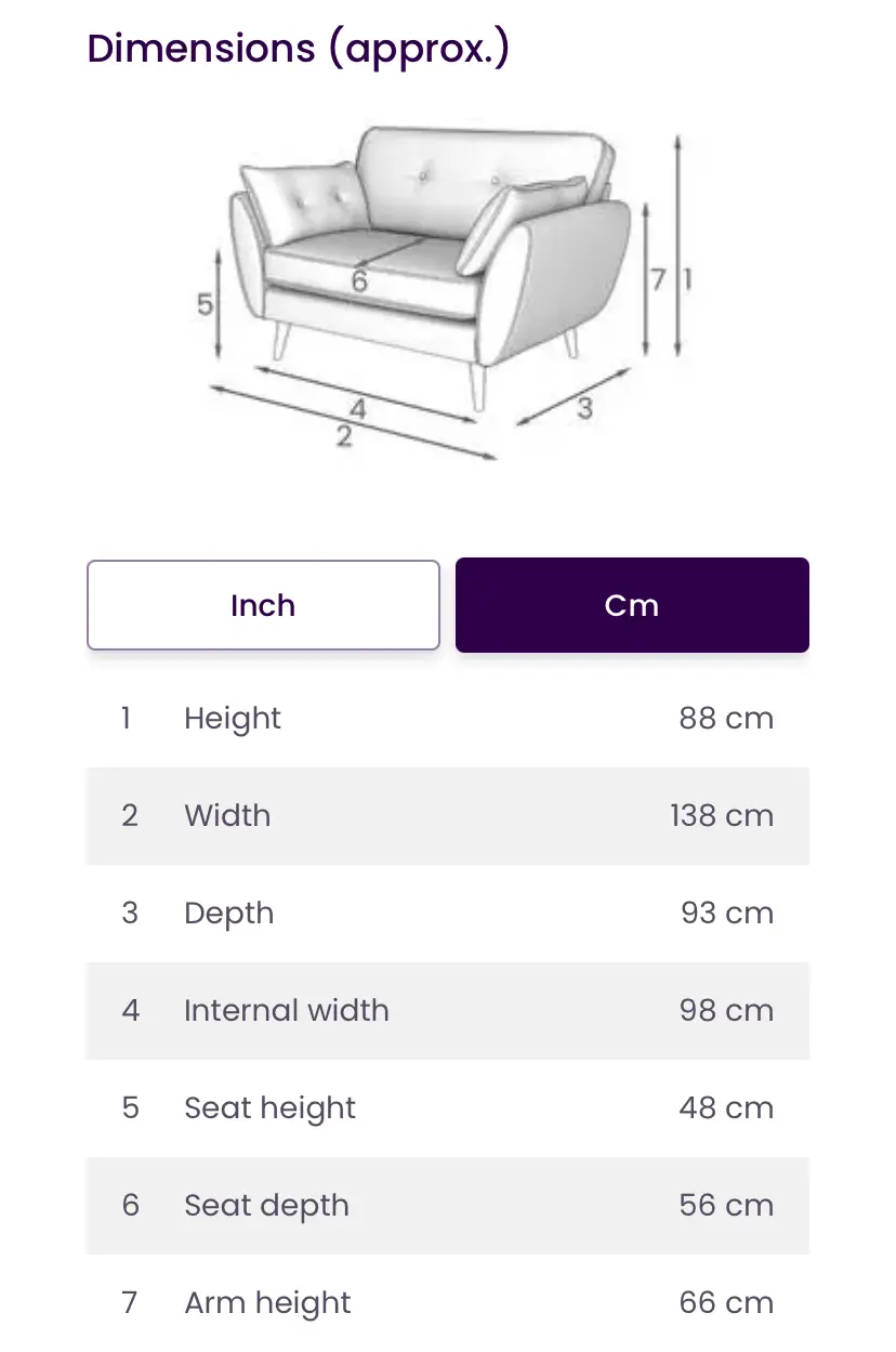 DFS French Connection zinc yellow cuddler sofa