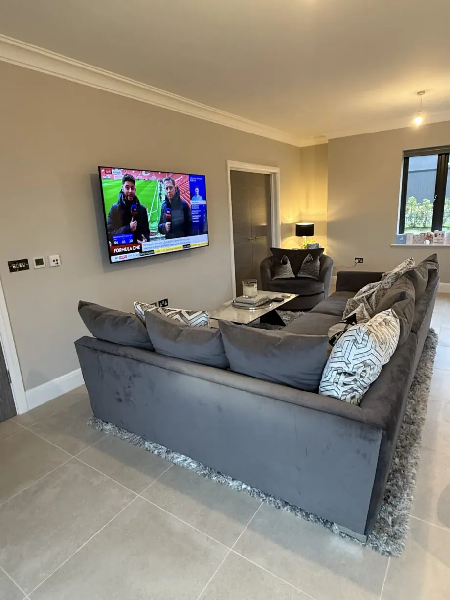 Arighi Bianchi Grey L Shape Sofa (left side)