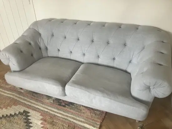 Loaf light-blue Bagsie 3-seater