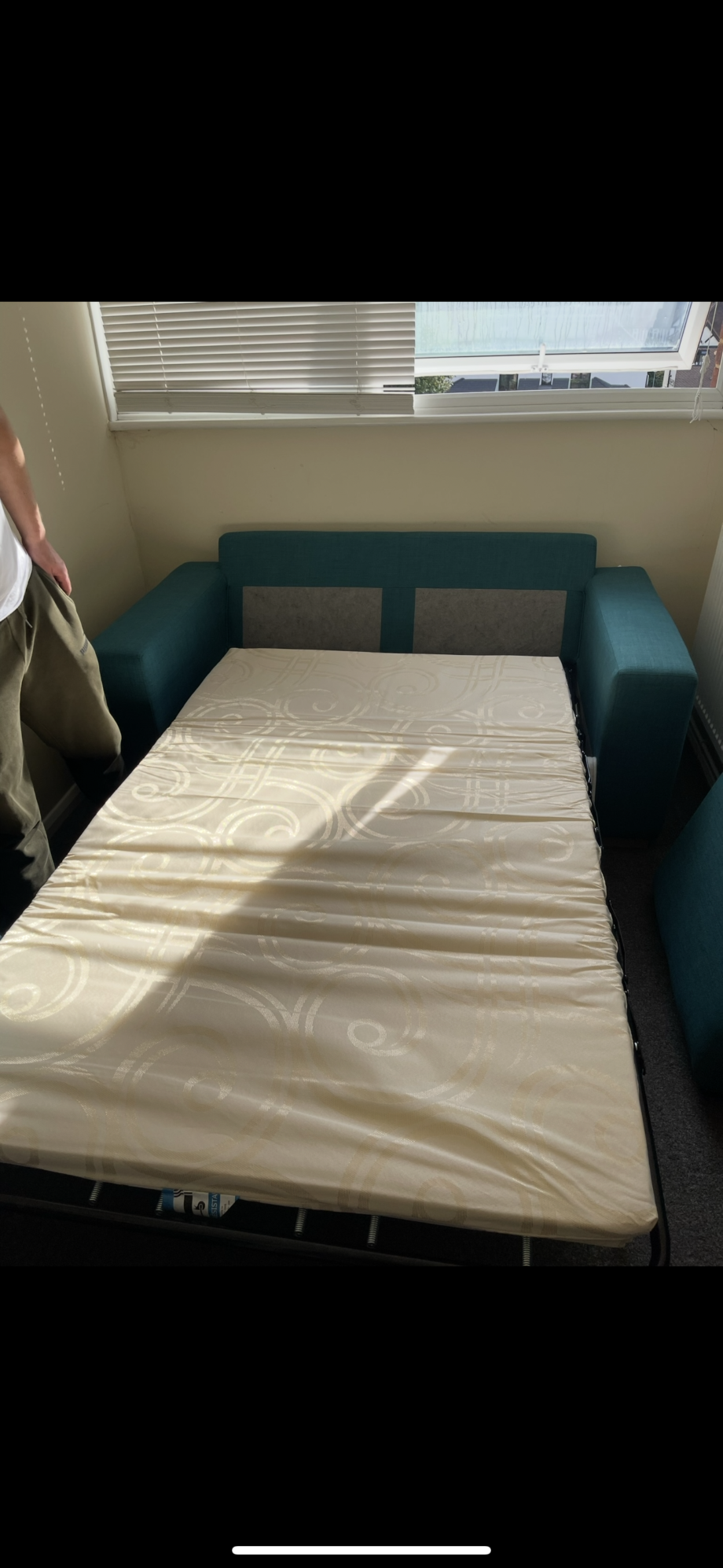 DFS Teal Loco Sofa Bed