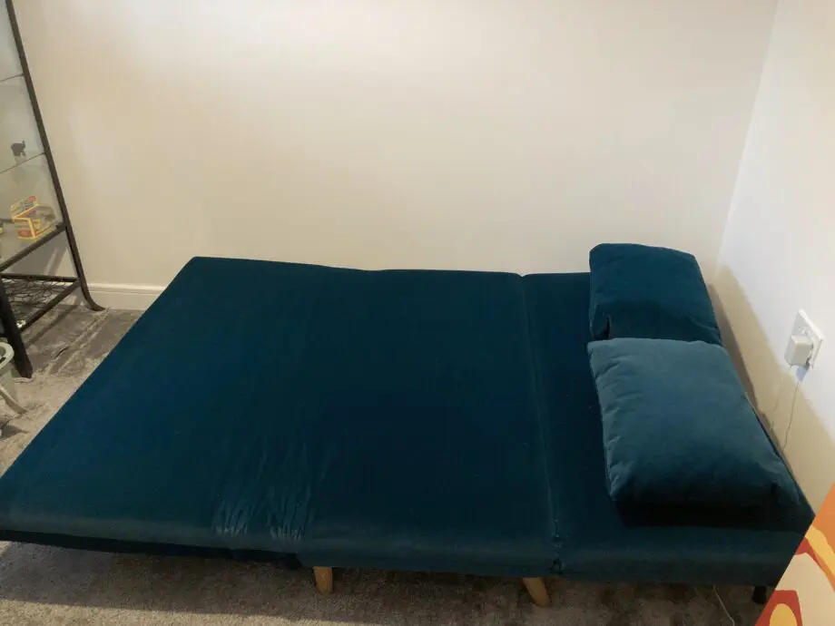 small double M&S click clack Logan sofa/ fold out bed
