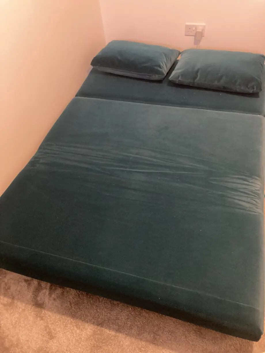 small double M&S click clack Logan sofa/ fold out bed