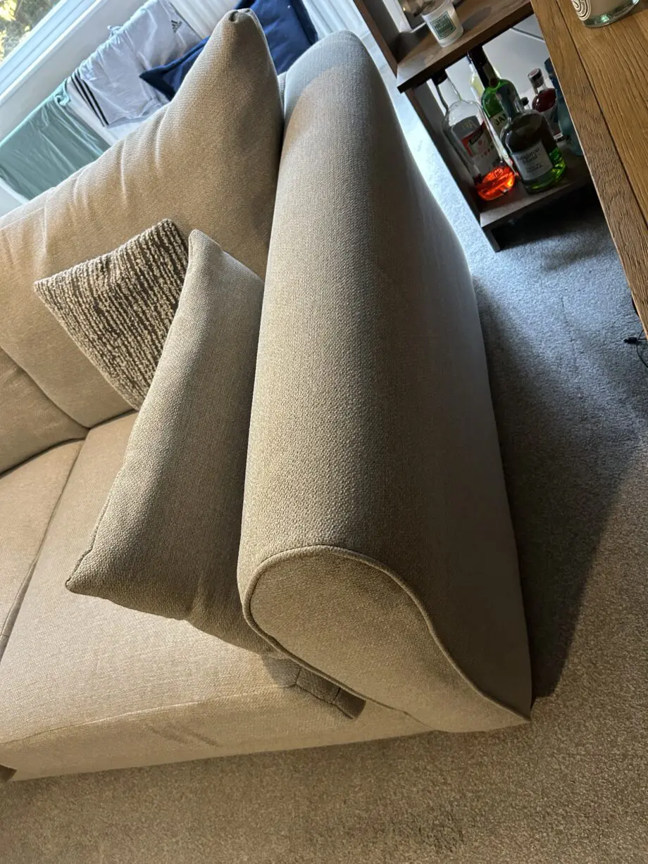 DFS Silver Grey Corner sofa (L shaped)