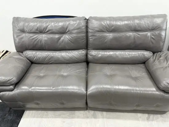 Dfs grey sofas 2 and 3 seater recliner