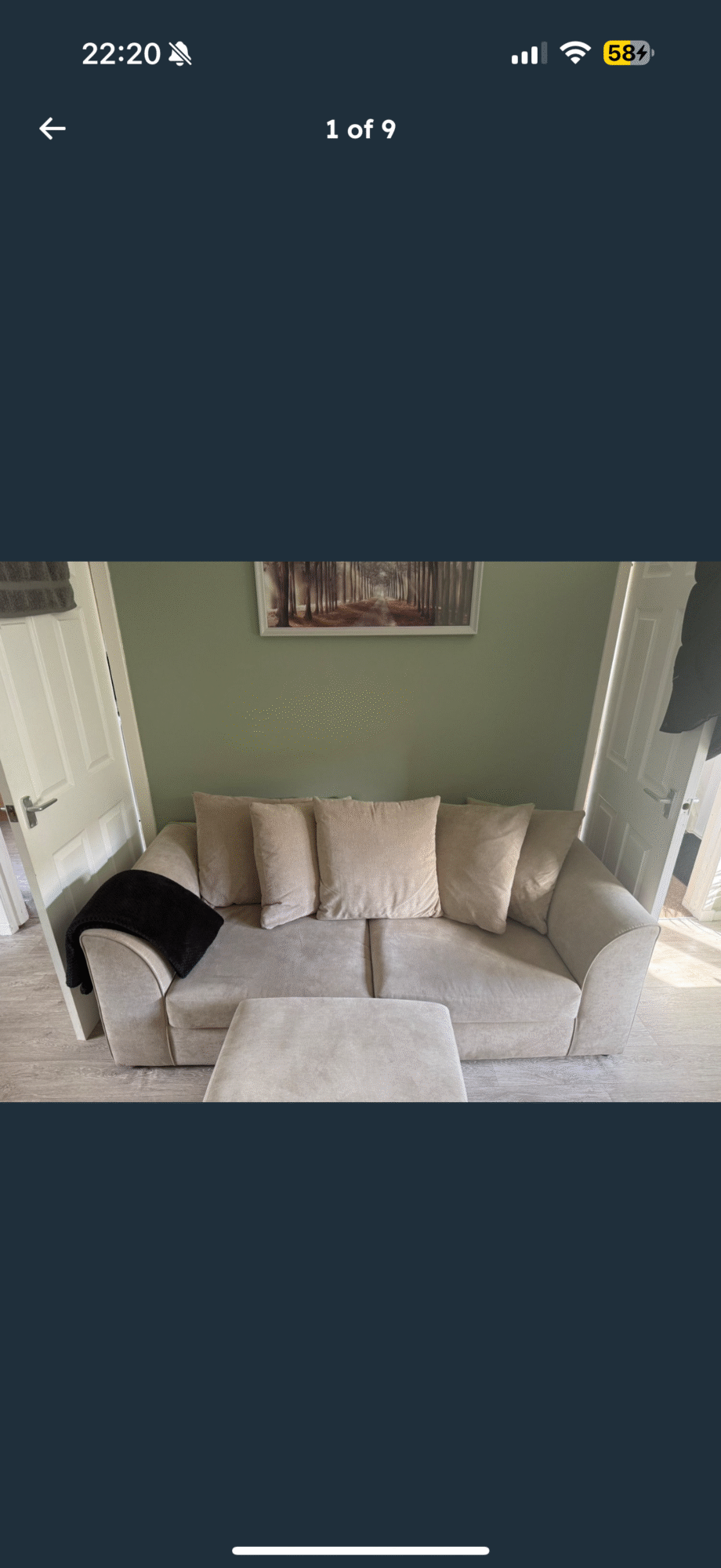 Sofa Club Chelsea 3 and 2 seater with footstool