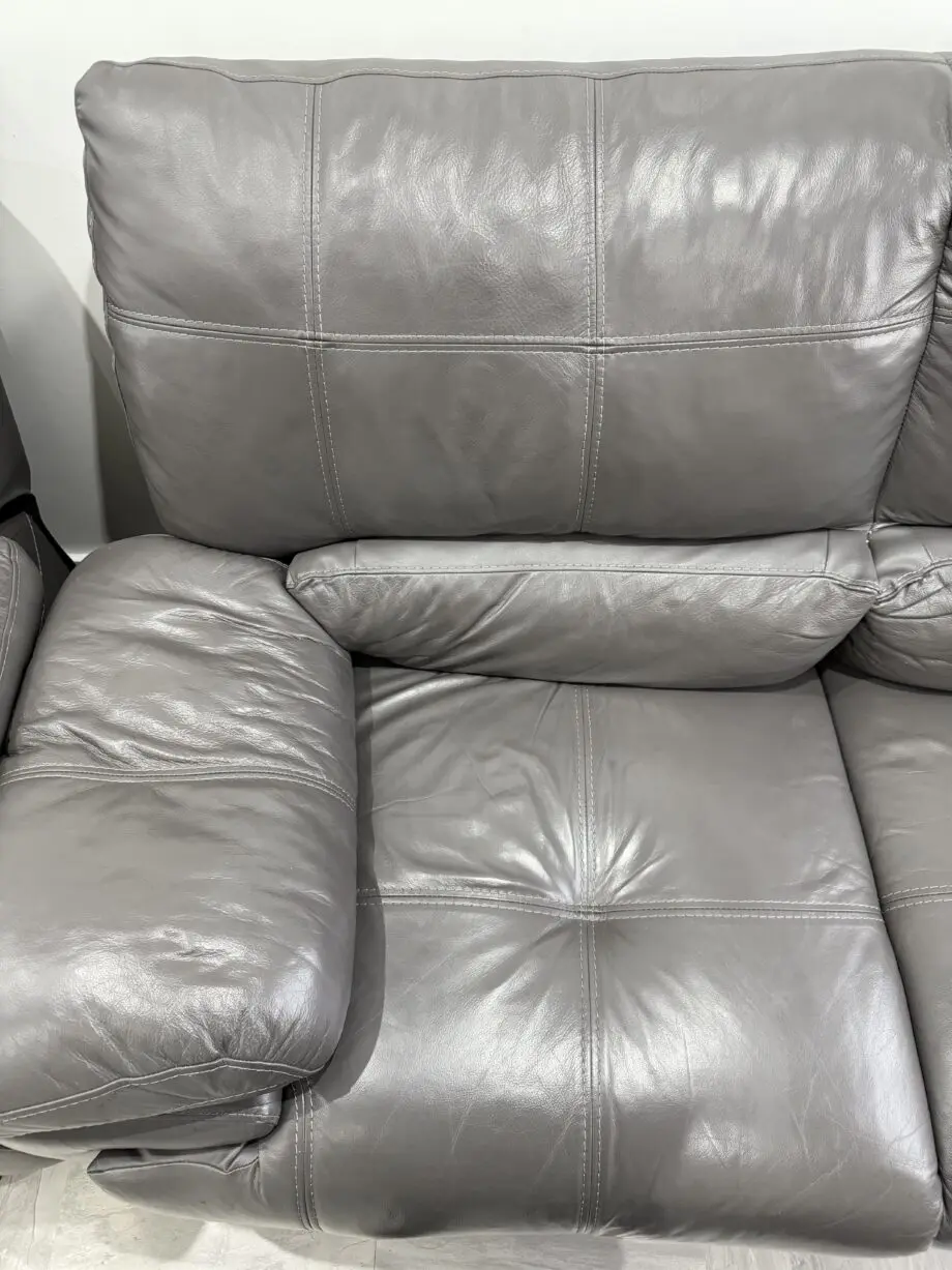 Dfs grey sofas 2 and 3 seater recliner