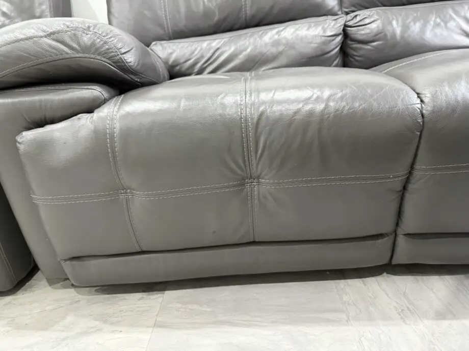 Dfs grey sofas 2 and 3 seater recliner