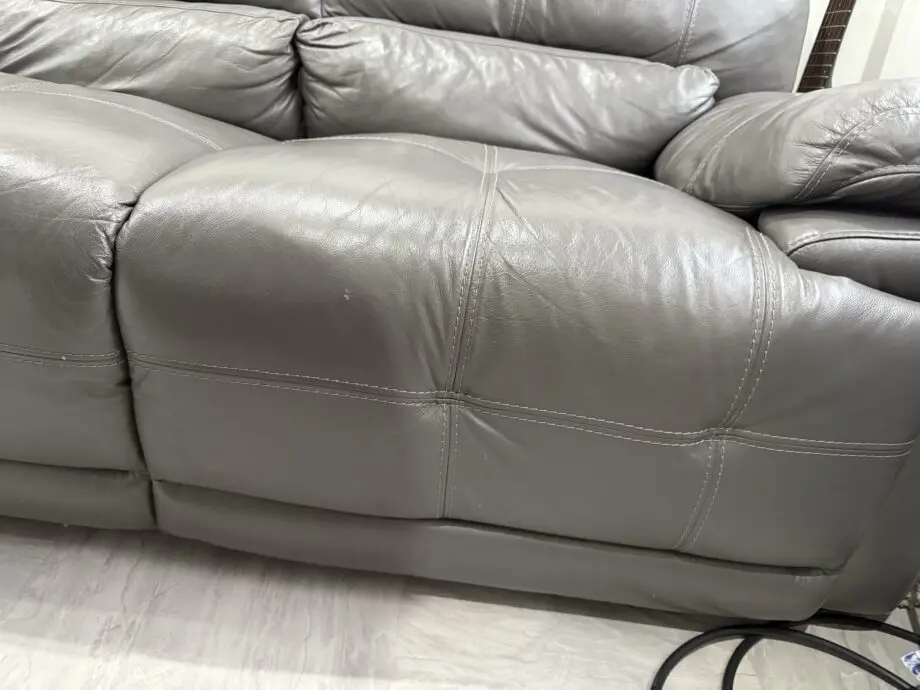 Dfs grey sofas 2 and 3 seater recliner