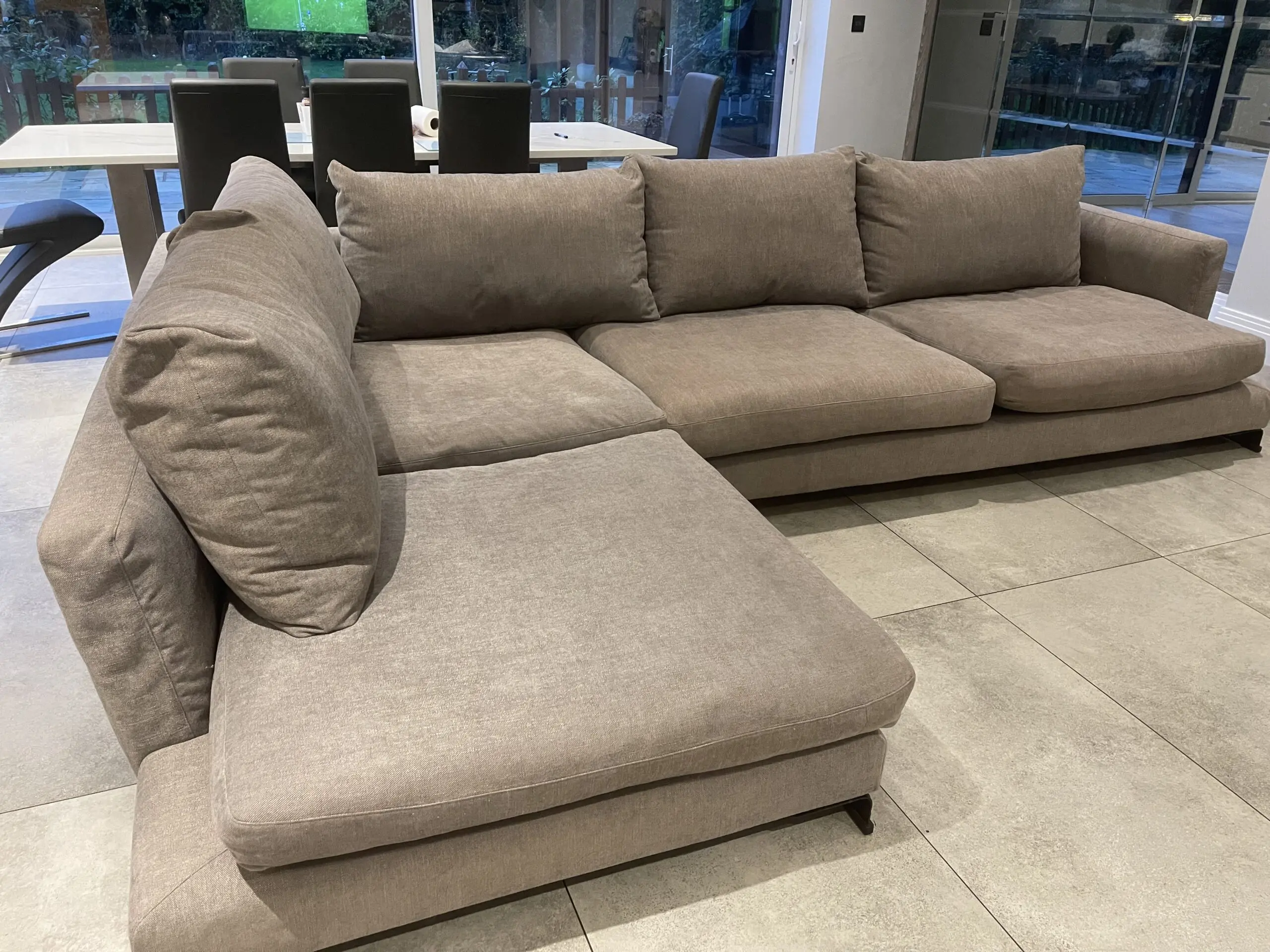 Camerich Grey Corner large sofa