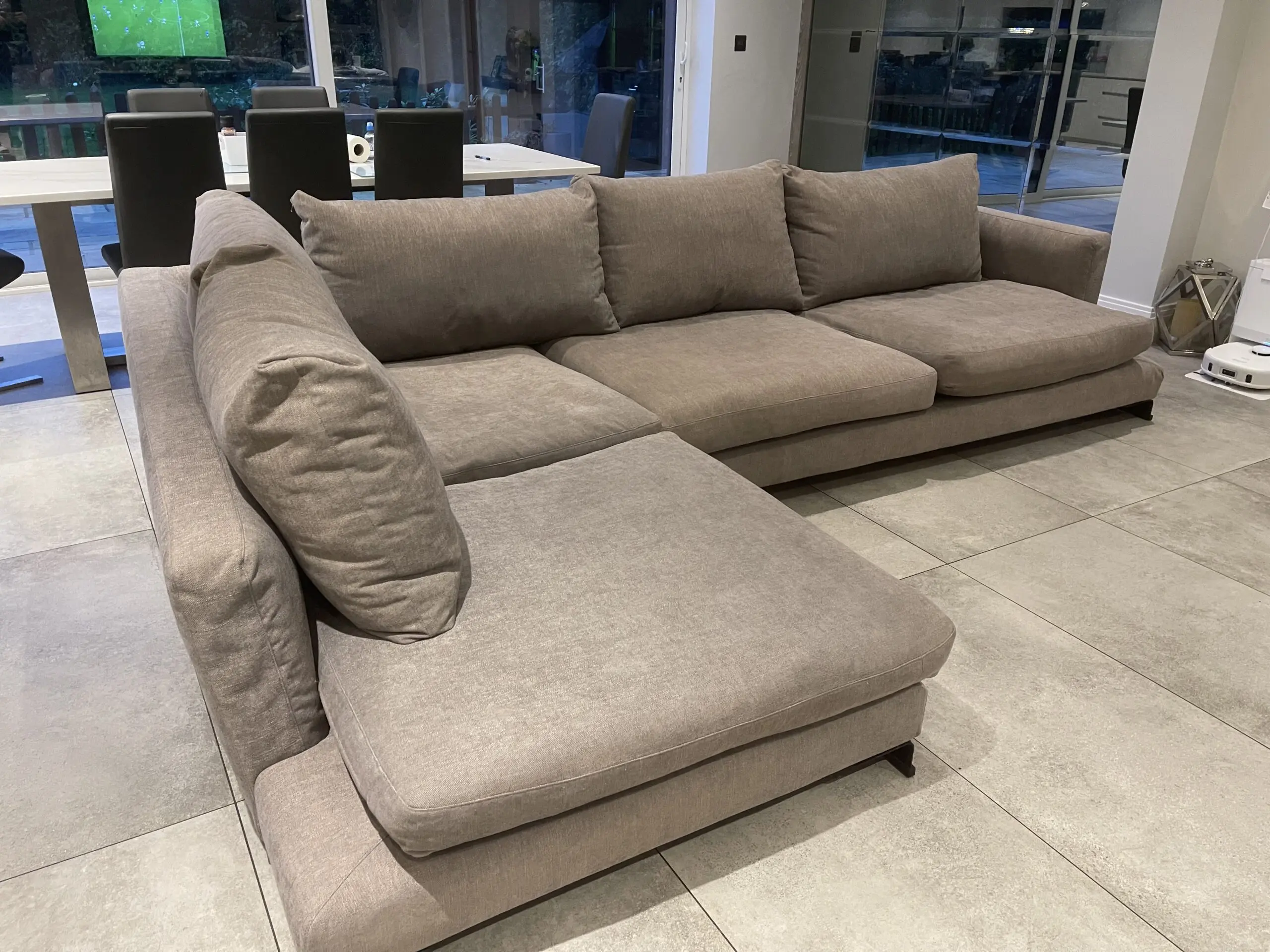 Camerich Grey Corner large sofa