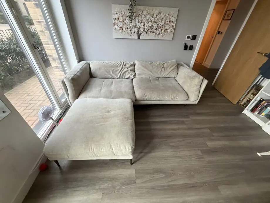 DFS Cream 4 Seater with Chaise