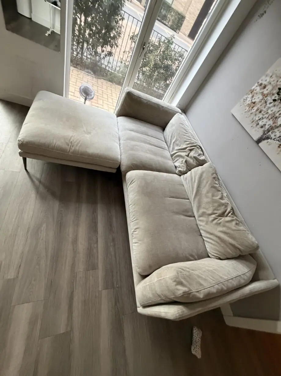 DFS Cream 4 Seater with Chaise