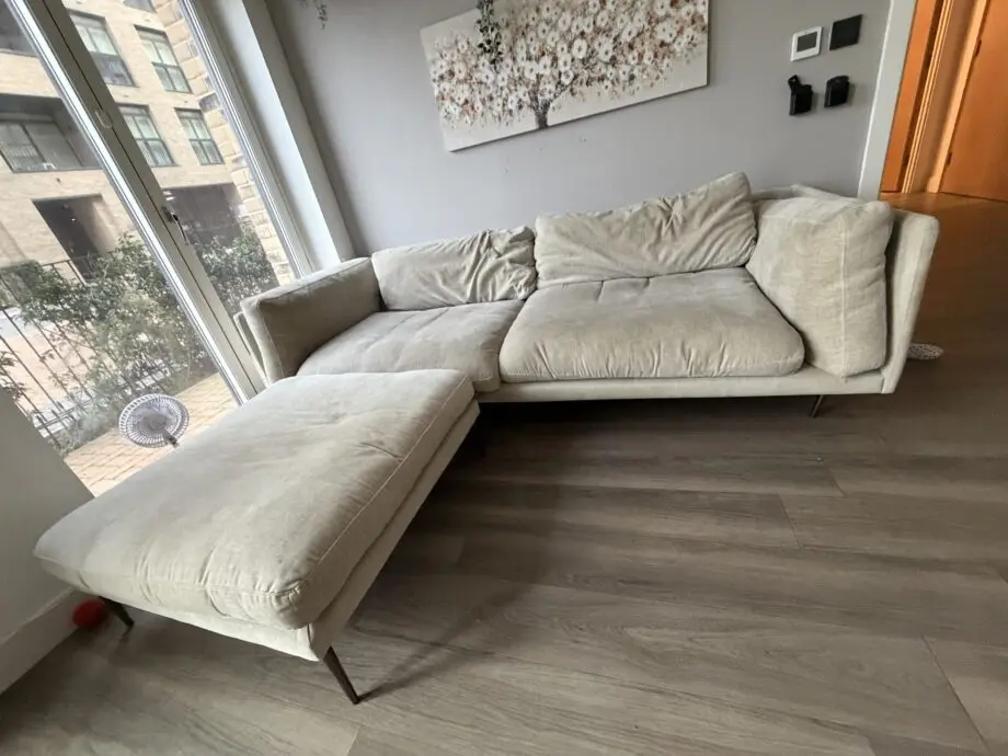 DFS Cream 4 Seater with Chaise