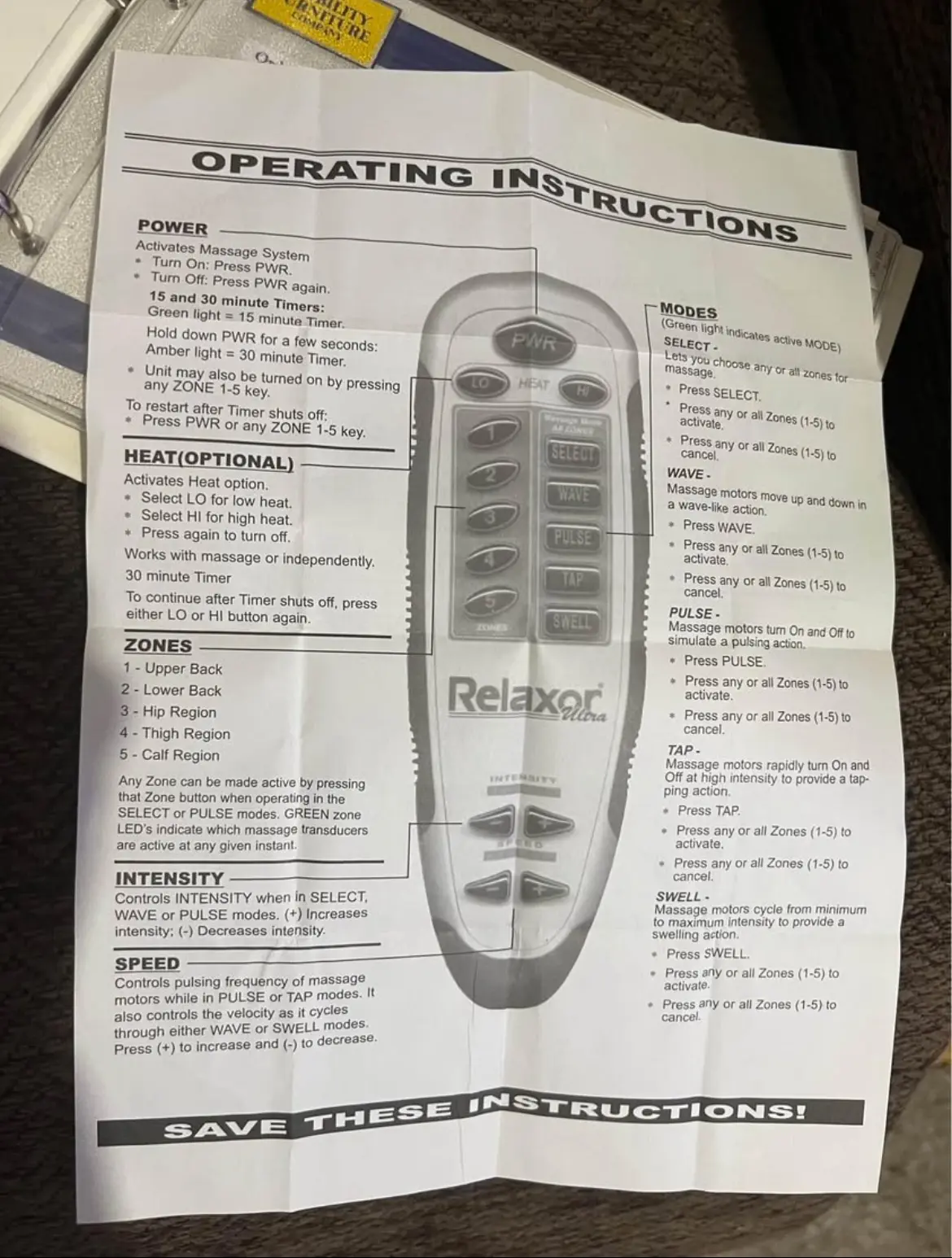 Brown electric heat and massage arm chair with lifting assist