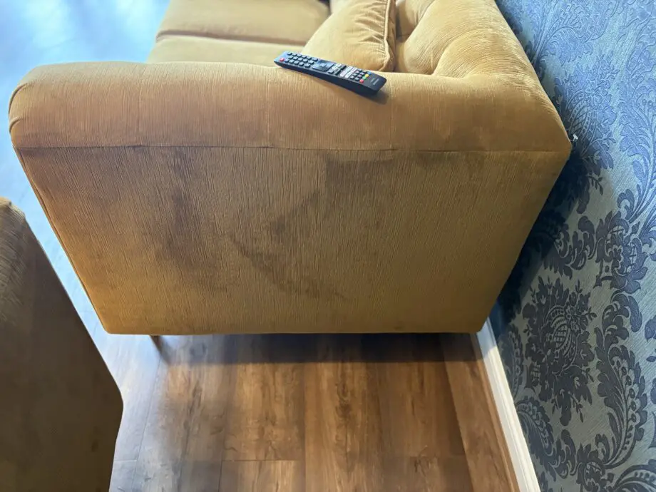 Sofology Bridgerton Fabric 3 Seater and 2 Seater in Nugget Gold