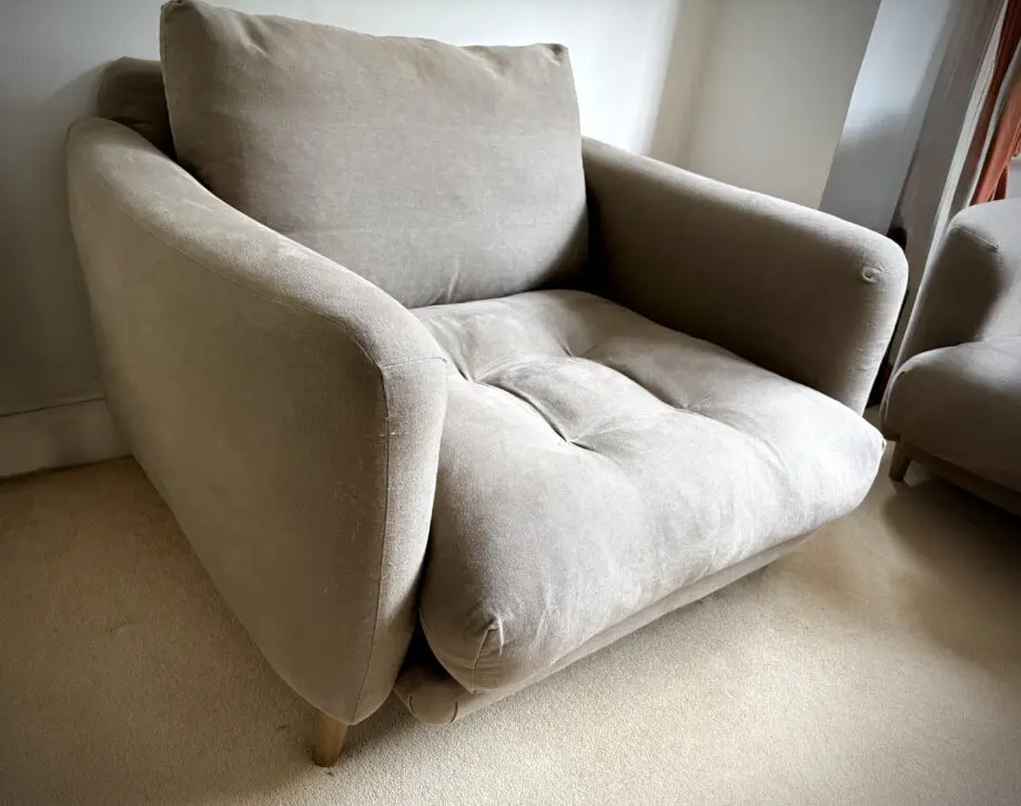 Loaf Banoffee Love Seat, Dusted Cocoa