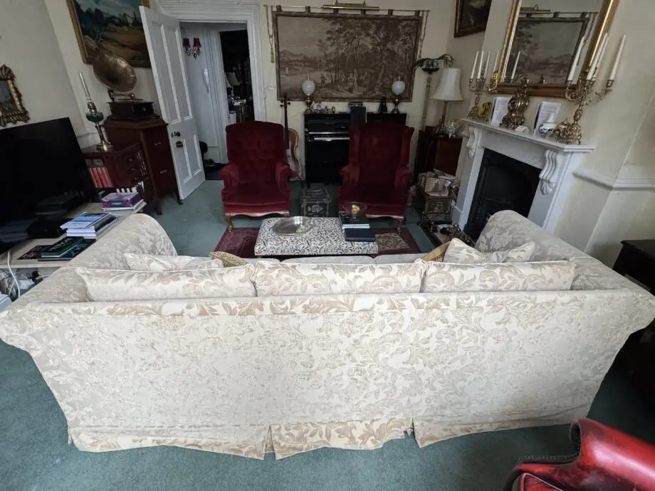 4 seater sofa from John Lewis in cream
