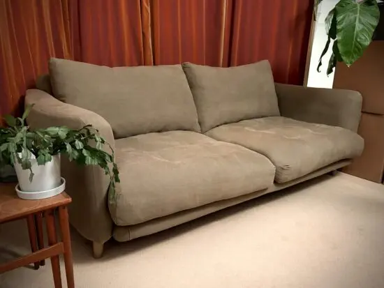 Loaf Banoffee Sofa, Dusted Cocoa