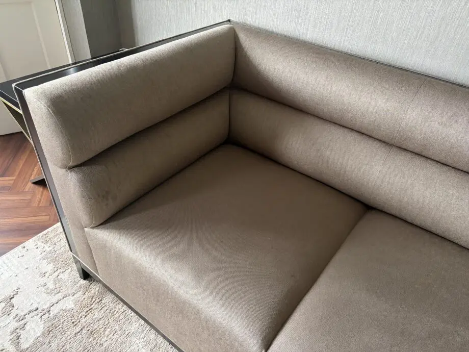 sofa and chair company luxury 3seater sofa in bronze.