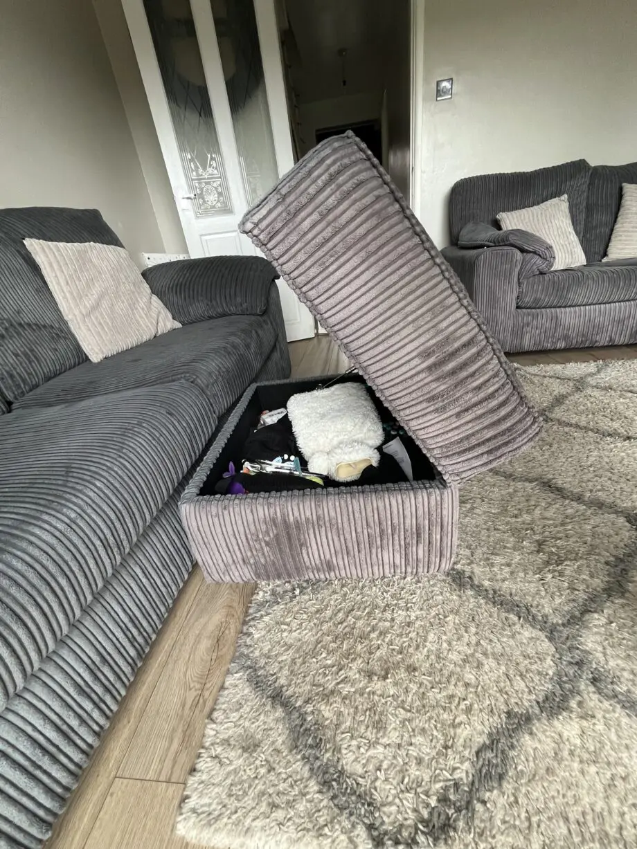 SCS Grey Ross Sofa Set
