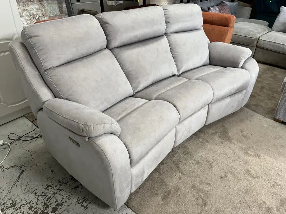 G-plan Kingsbury 3 seater curved electric recliner