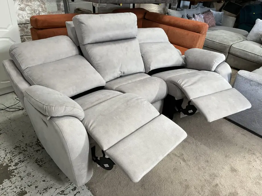 G-plan Kingsbury 3 seater curved electric recliner