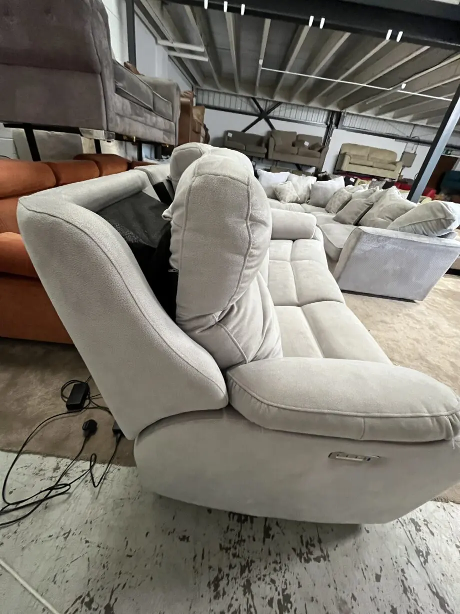 G-plan Kingsbury 3 seater curved electric recliner