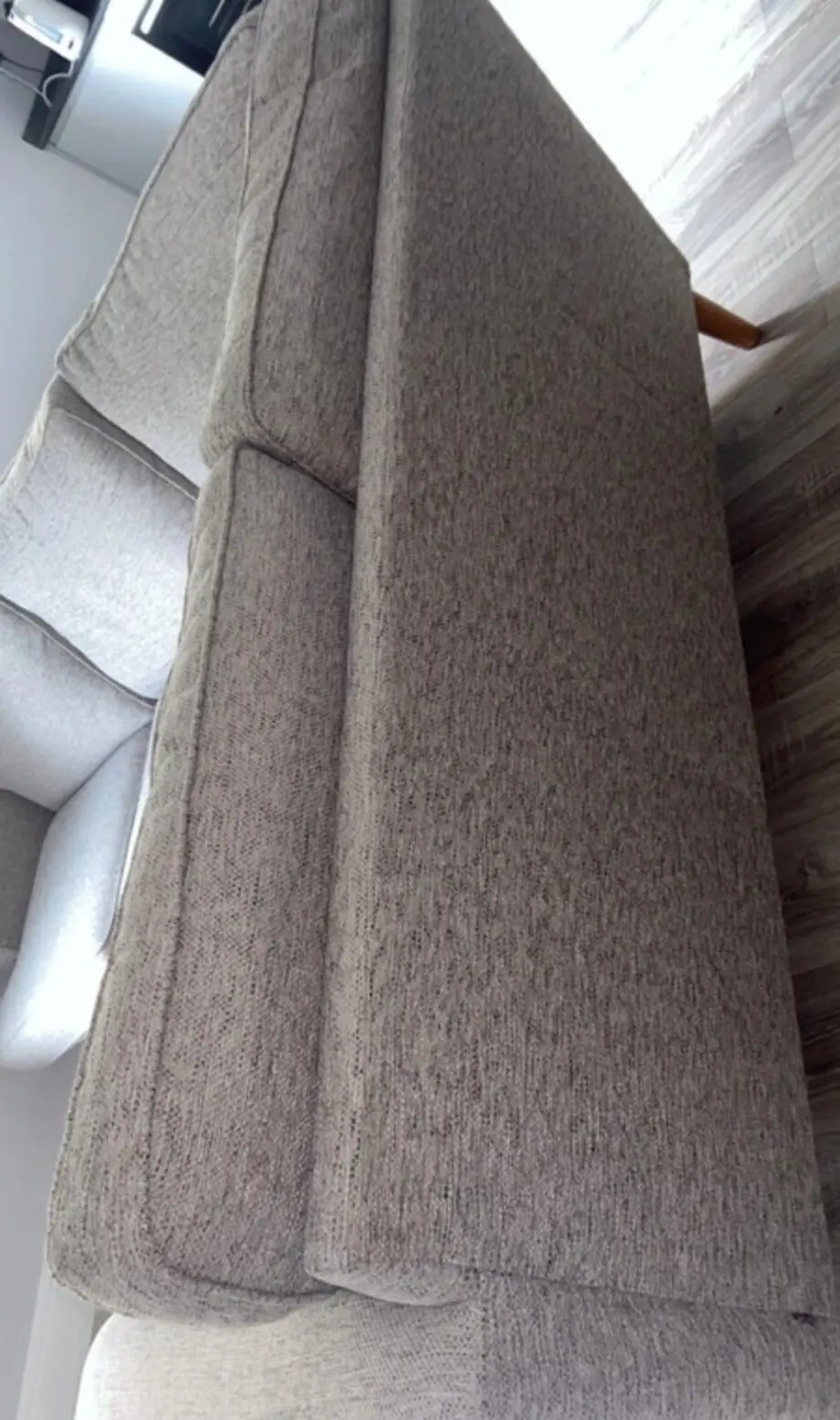 Grey 4 seat sofa
