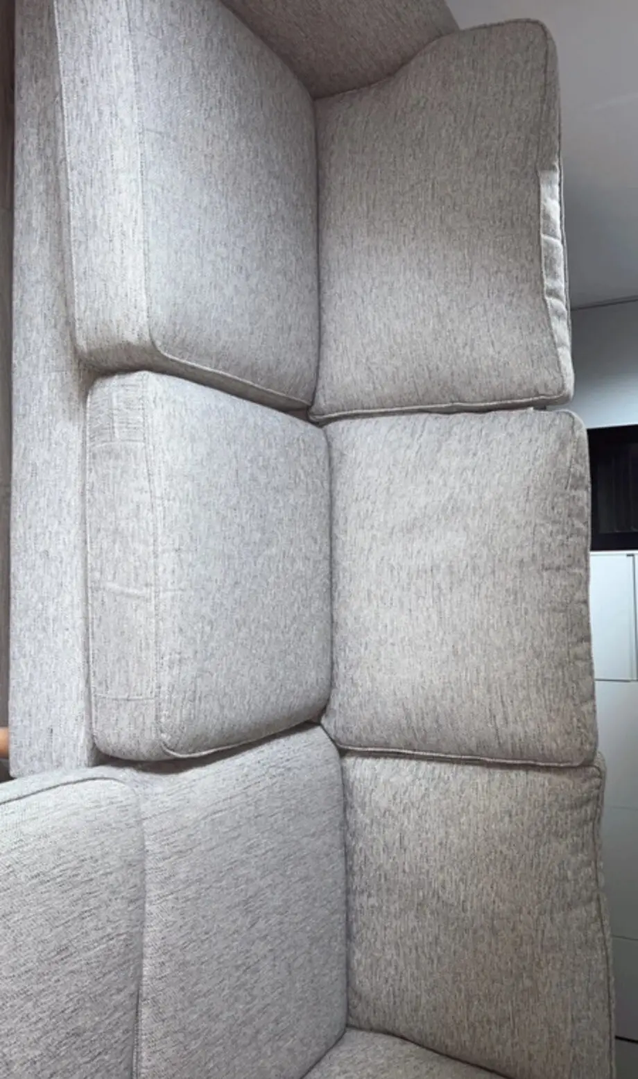 Grey 4 seat sofa
