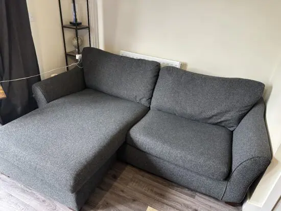 4 seater Alonso corner Sofa - DFS - Charcoal Grey