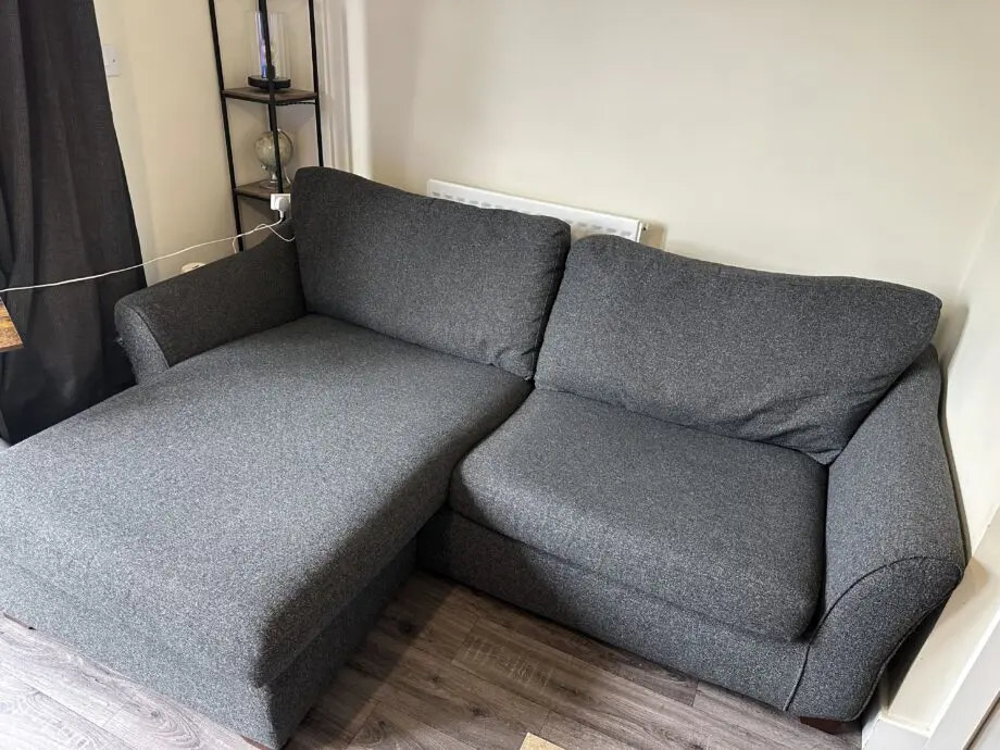 4 seater Alonso corner Sofa - DFS - Charcoal Grey
