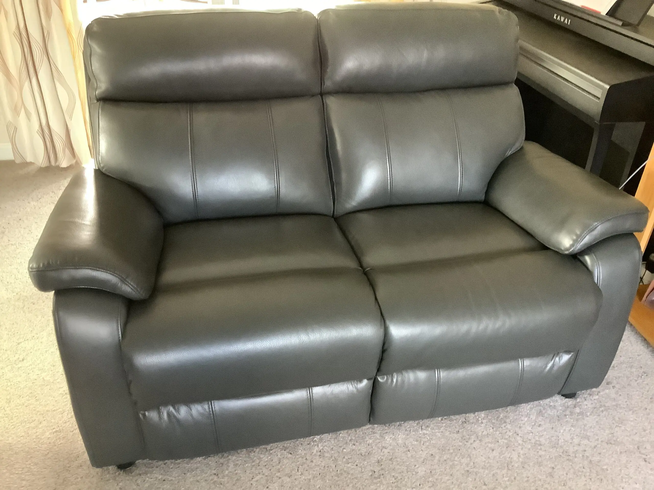 DFS genuine leather suite only 2 years old