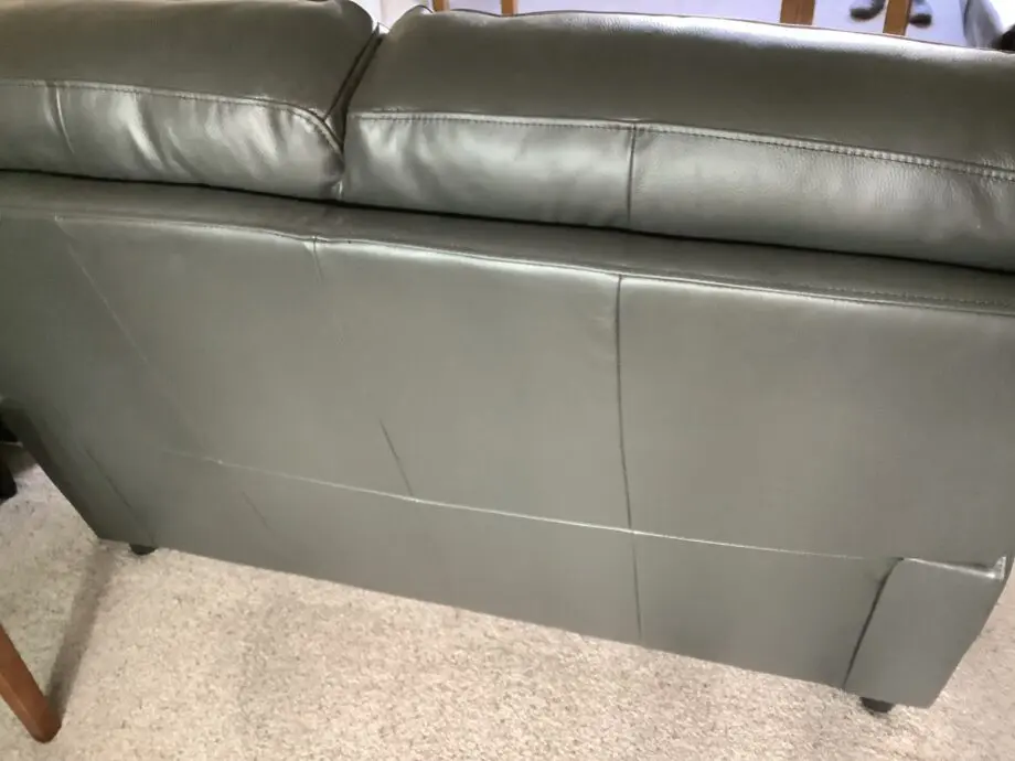 DFS genuine leather suite only 2 years old